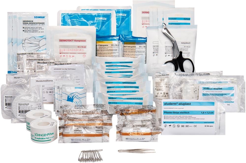 Füllung Standard m.Erw. Set Plus, DIN13169