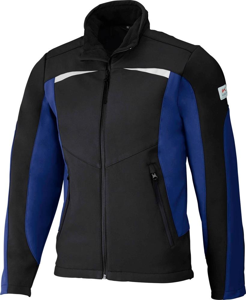 SoftshellJacke PULSSCHLAGGr. S, schw./kbl.blau
