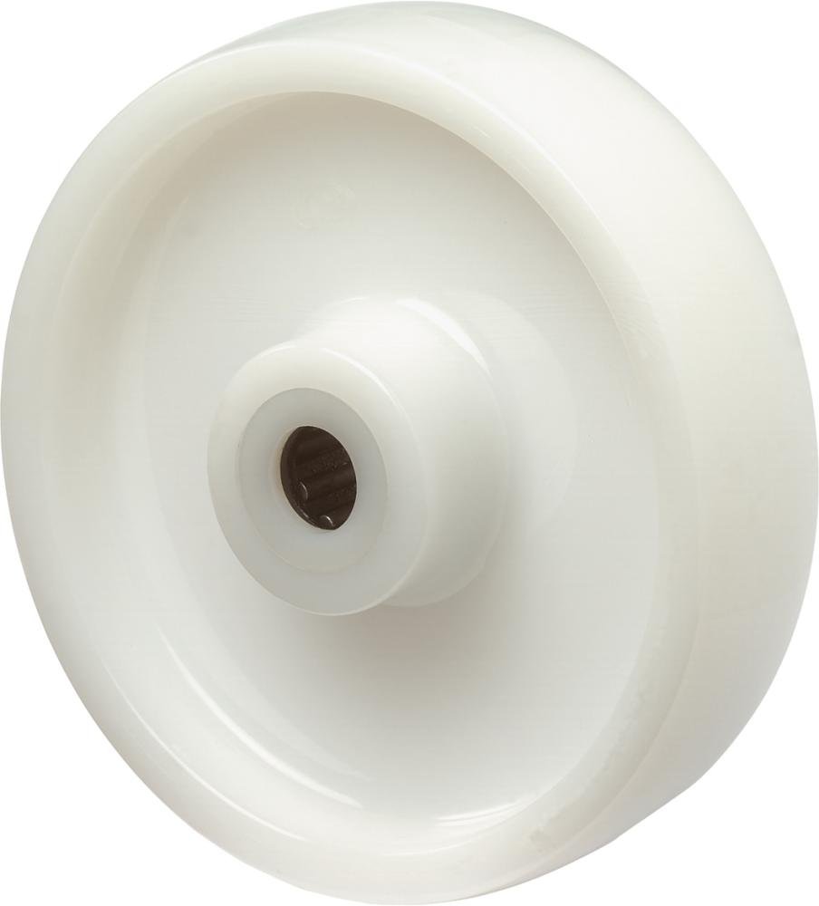Kst.-Rad 125/34mm B10.125Kunstst.weiß,Radk.Kst.,RLTragkraft 250 Kg BS ROLLEN