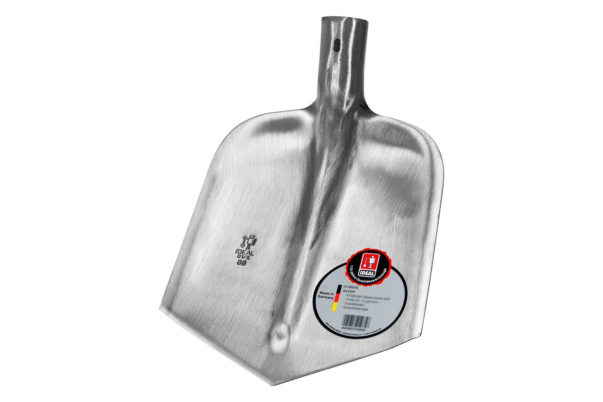 Schaufel ohne Stiel, Emsländische Form, poliert