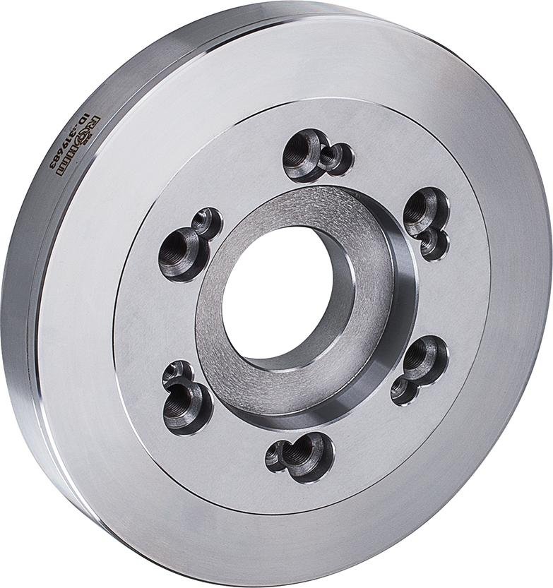 Stahlflansch DIN55029 160mm KK 5 RÖHM