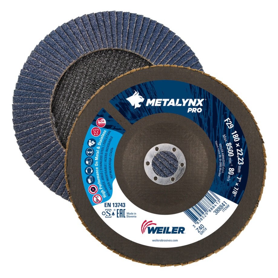 Fächerscheibe ZK Pro, F29, gewölbt