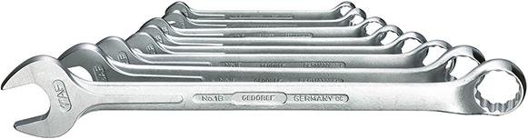 Ringmaulschlüssel-Satz 3/8-1." 8-teilig in Karton Gedore