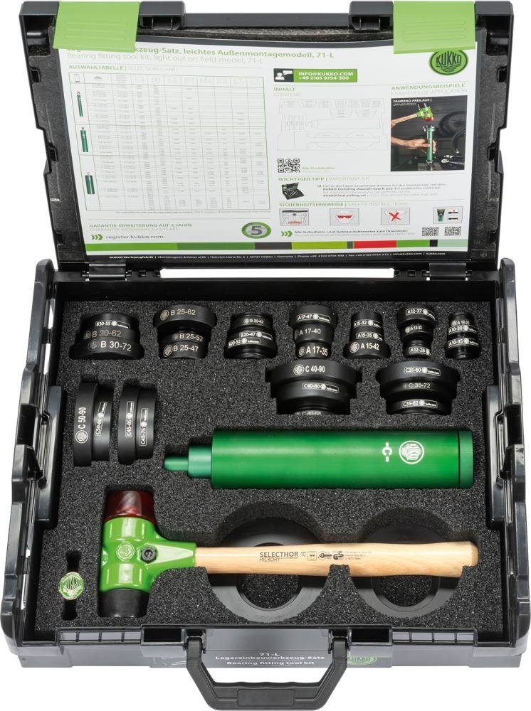 Lagereinbauwerkzeug-Satz für Wälzlager KUKKO