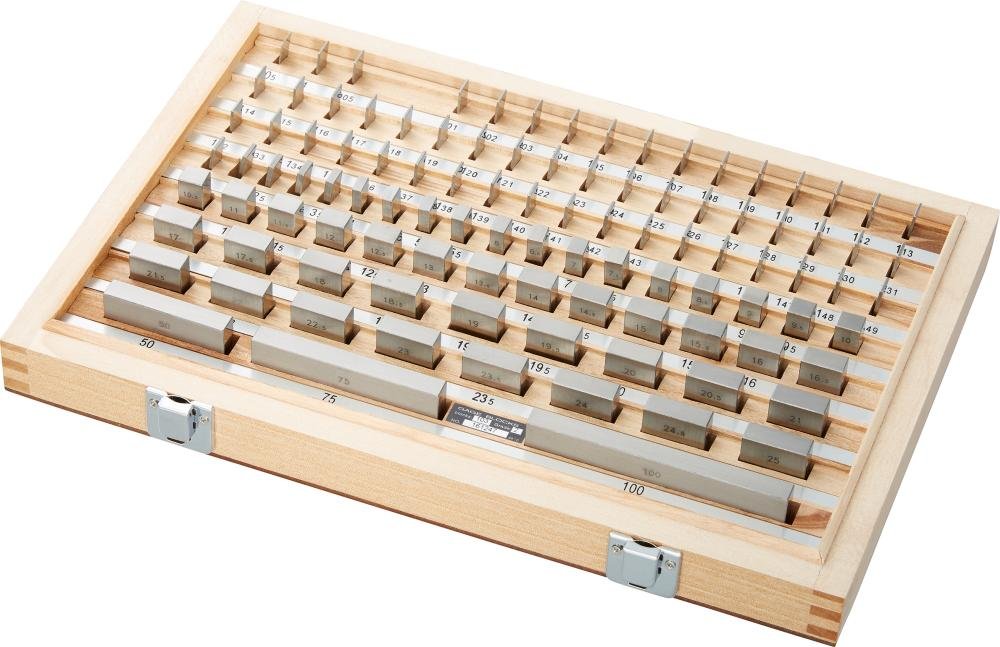 Parallel-Endmasssatz Stahl Genauigkeit 2 103-teilig FORTIS