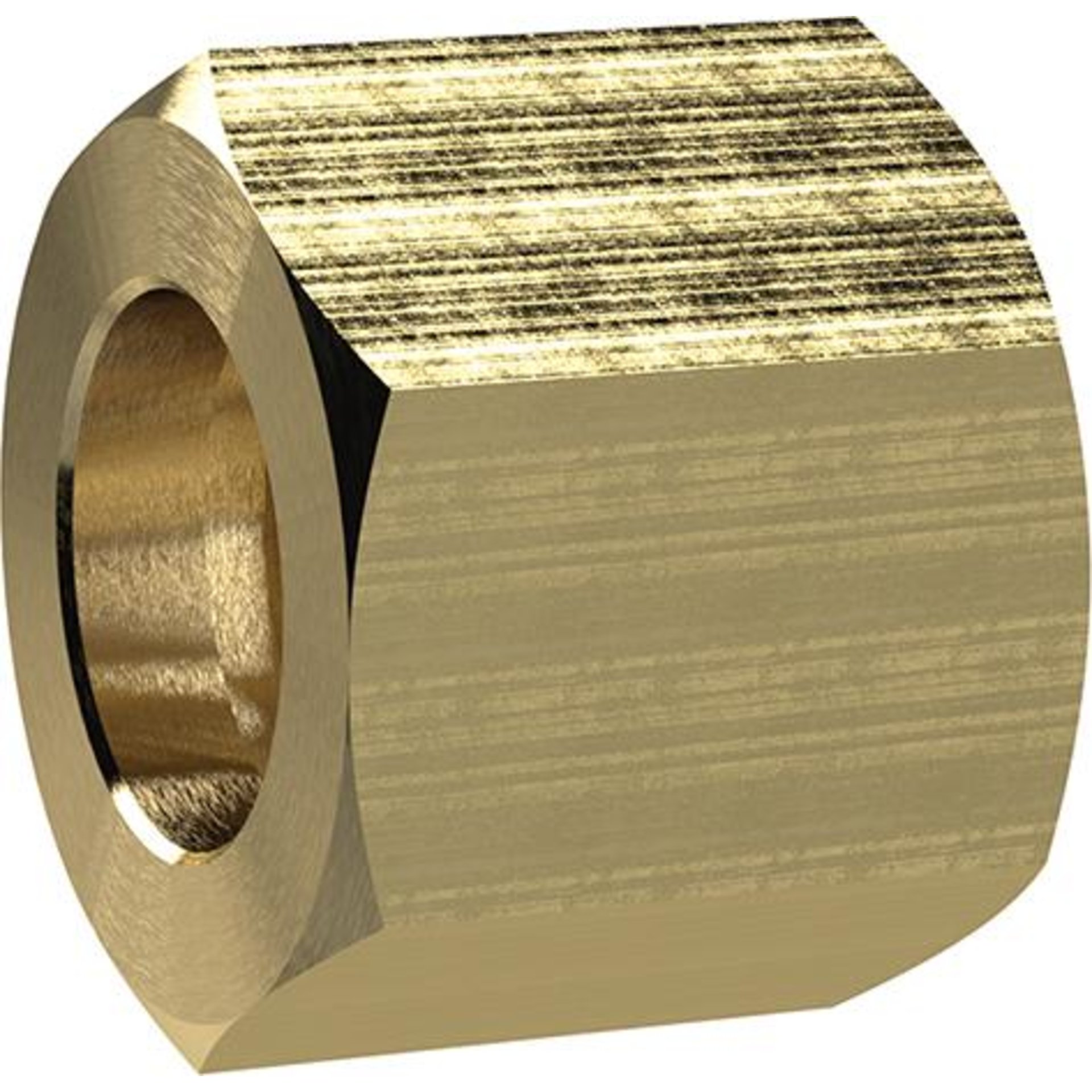 Überwurfmutter messing, UL17