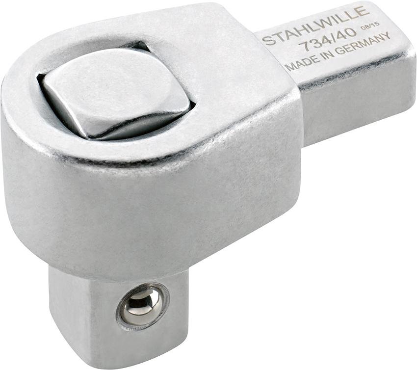 Einsteck-Vierkant 1/4" 9x12mm Stahlwille