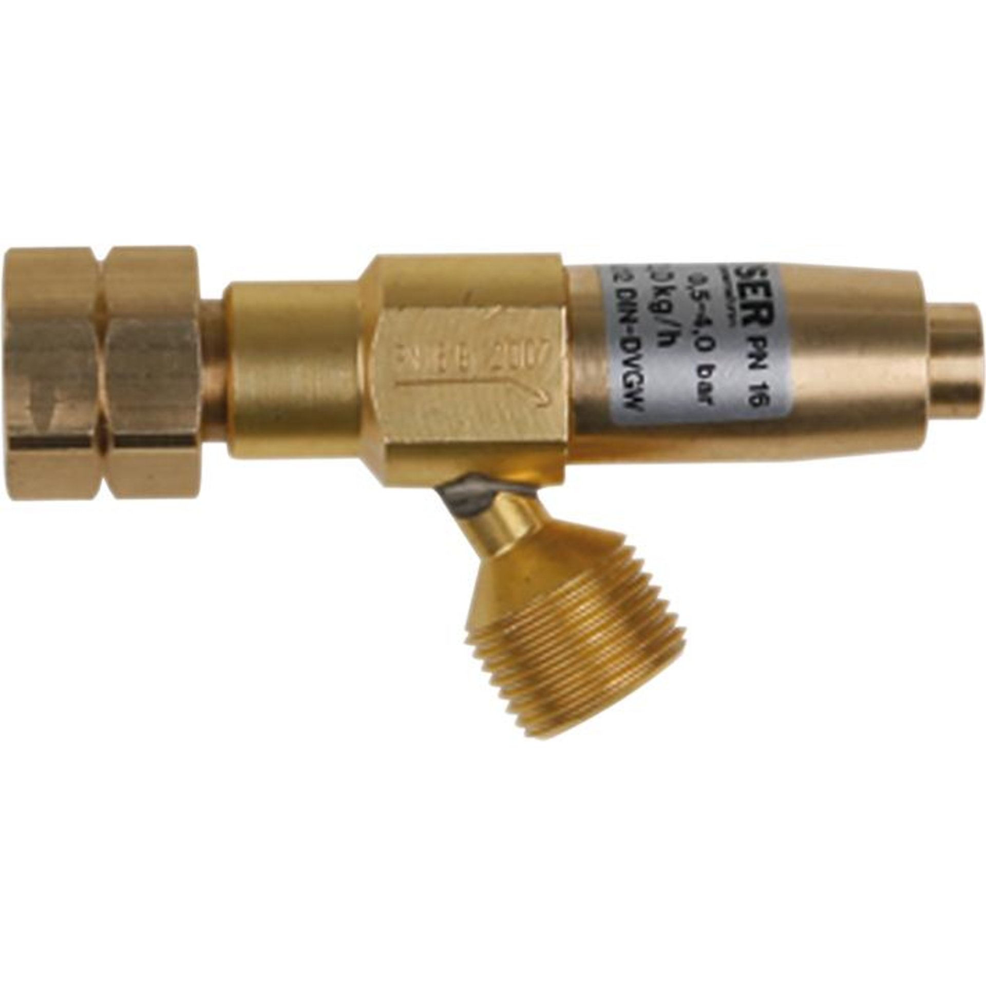 Propan Schlauchbruchsicherung