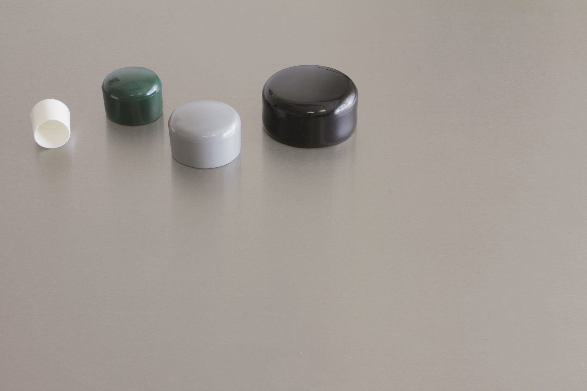 Rohrkappen, Kunststoff, schwarz