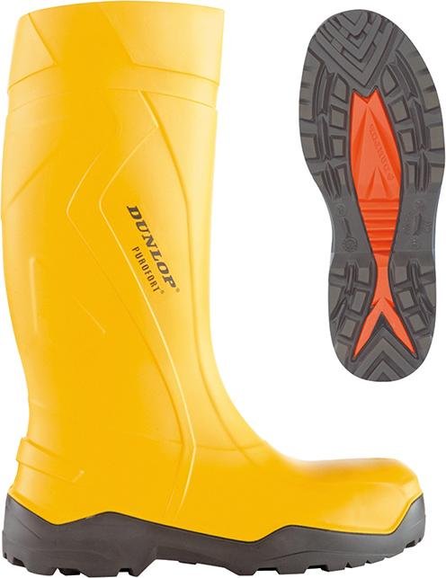 Stiefel Dunlop Purofort+,S5 , Gr.40, gelb