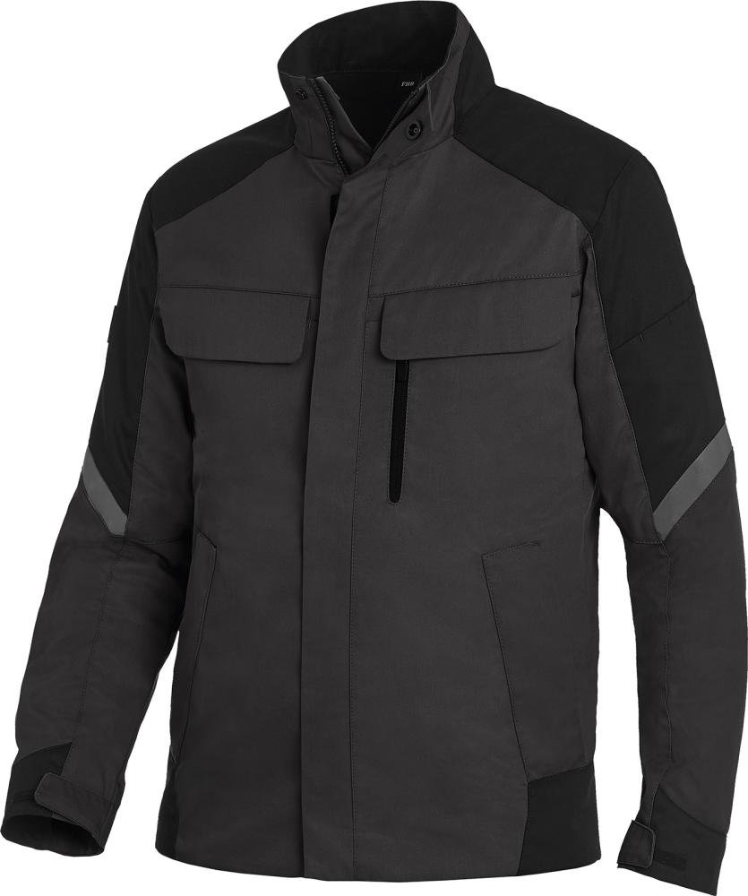 125900-1220-XL Arbeitsjacke FRANK anthrazit-schwarz, Gr.XL