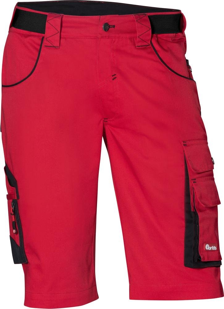 FORTIS Herren Bermuda 24,rot/schwarz Gr.56