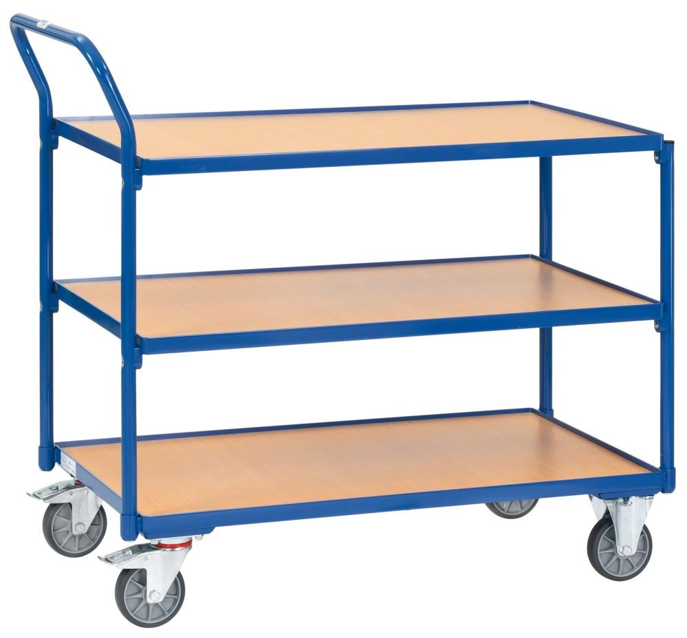 Tischwagen 2750 250kg 3 Böden 850x500mm fetra