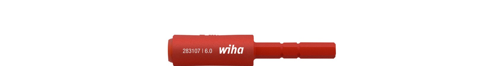Wiha Verlängerung slimVario® electric für slimBits 6,0 mm x 69,5 mm (43292)