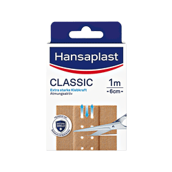 Hansaplast Heftplfaster Classic, luftdurchlässig